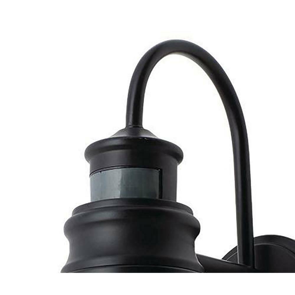 Home Decorators Collection Oil Rubbed Bronze Outdoor LED Motion Sensor Wall Lantern