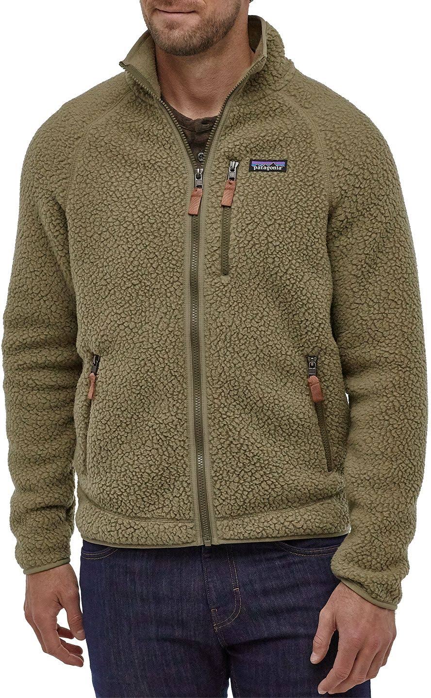 Patagonia Men&s Retro Pile Jacket, Sage Khaki / Xs