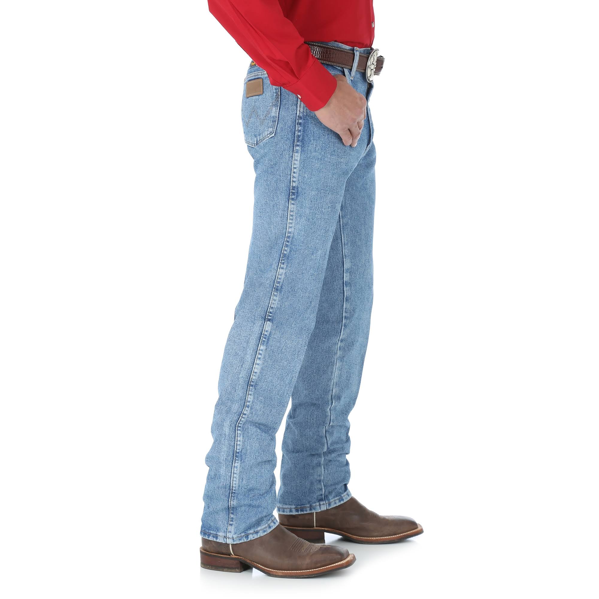 Wrangler Men's Antique Wash Cowboy Cut Original Fit Jeans