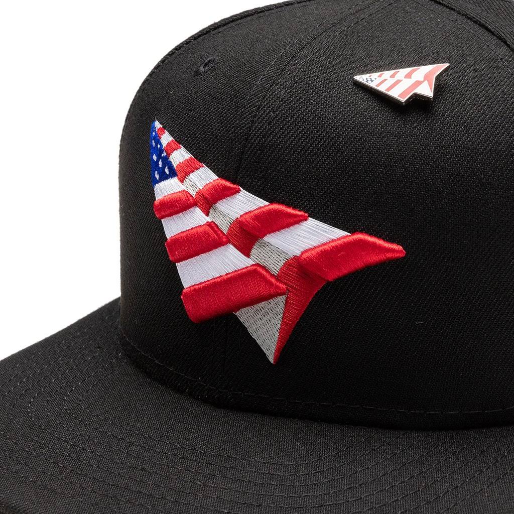 Paper Planes American Dream Black Crown Old School Snapback