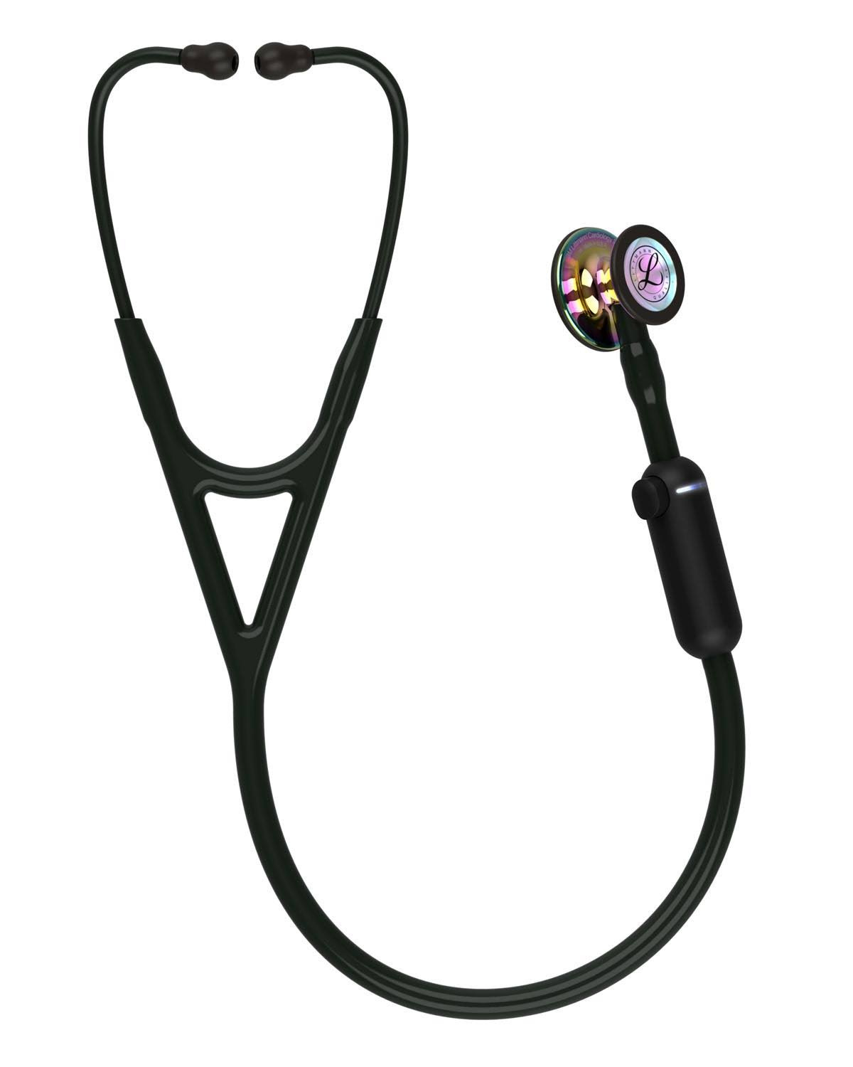 3M Littmann Core Digital Stethoscope - Black / Rainbow