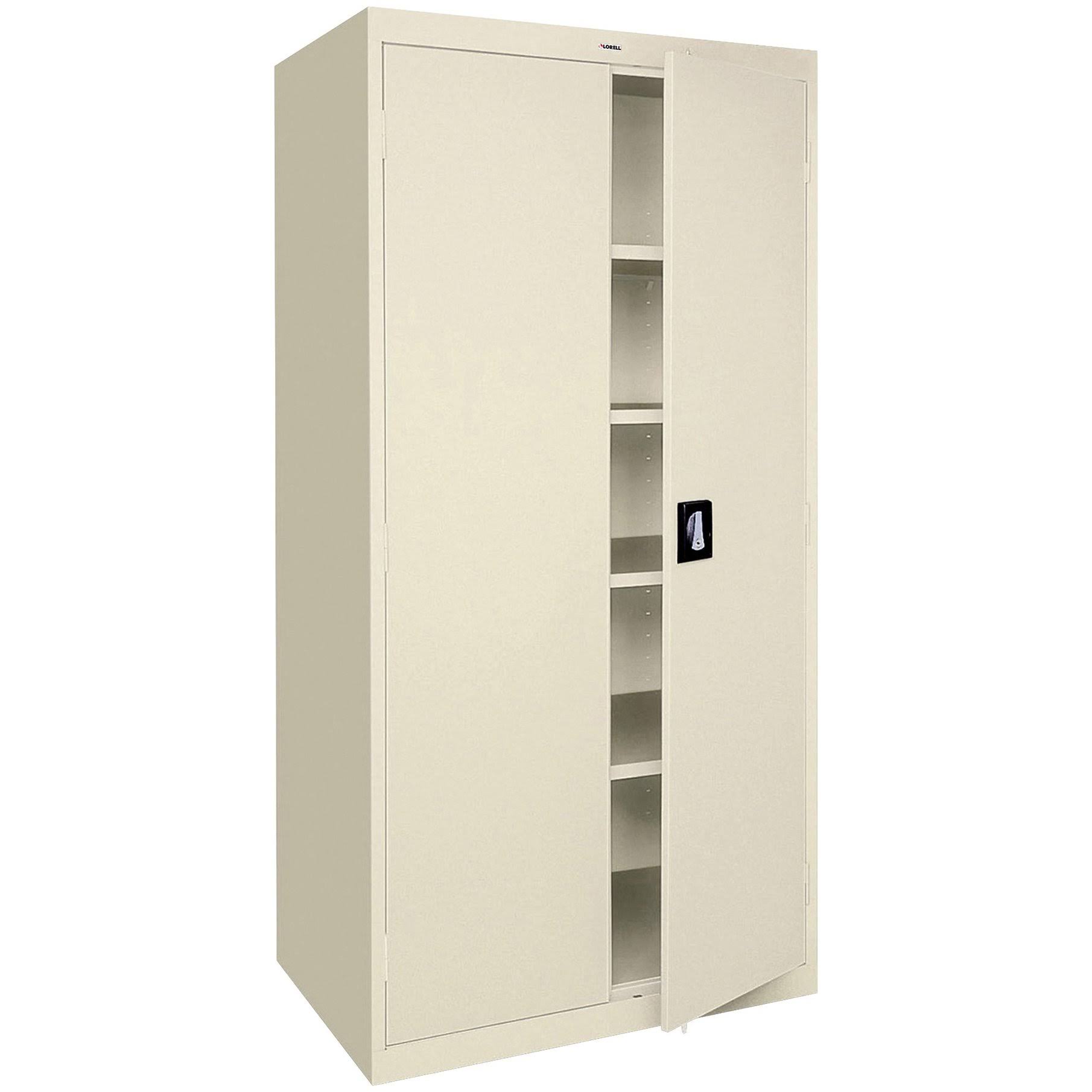 Lorell LLR41307 Fortress Series Storage Cabinets, Putty