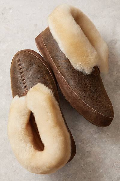 Men&s Ethan Classic Australian Merino Sheepskin Slippers | Overland