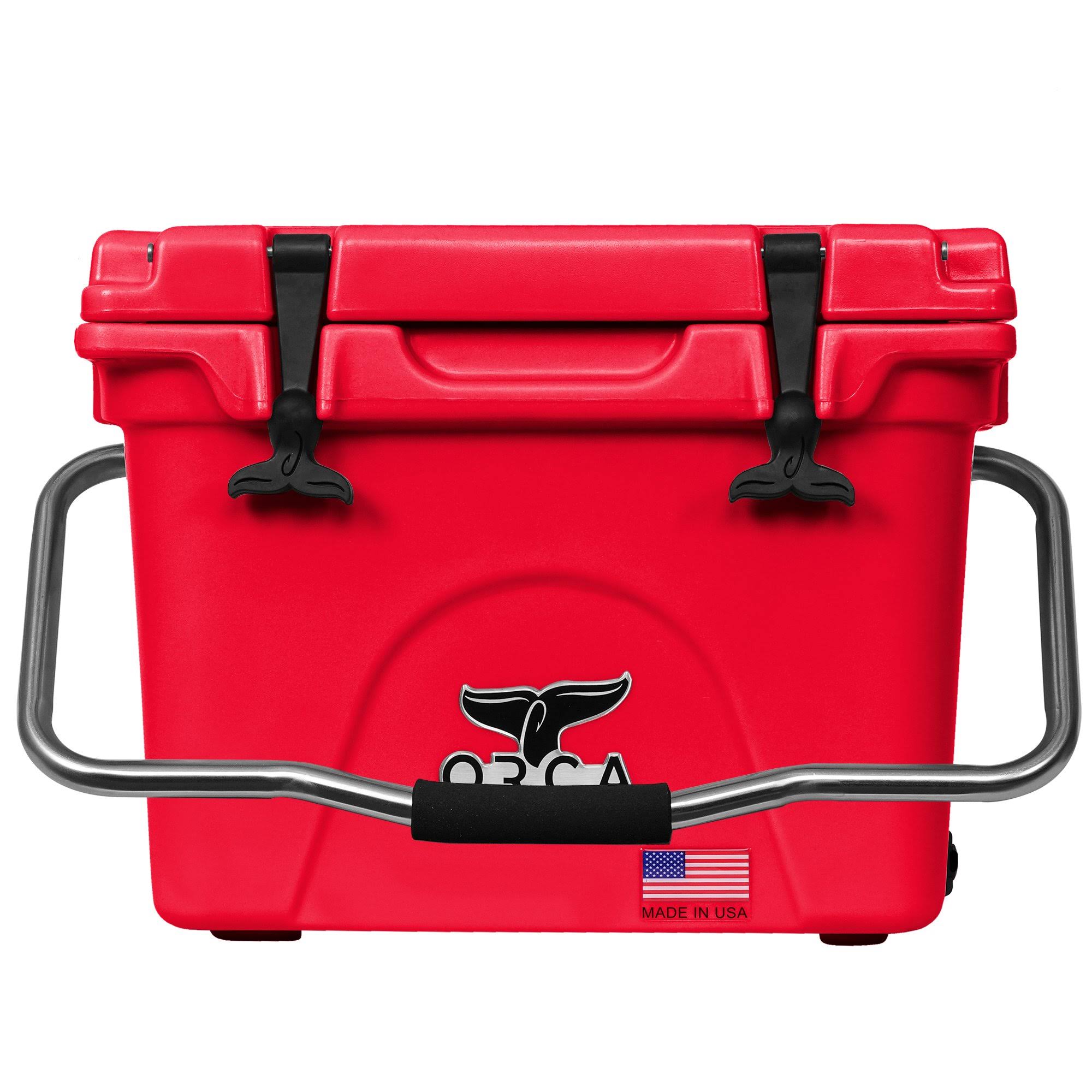 Orca Coolers ORCRERE20TRI Tennessee Tristar 20 Quart Cooler Red/Red