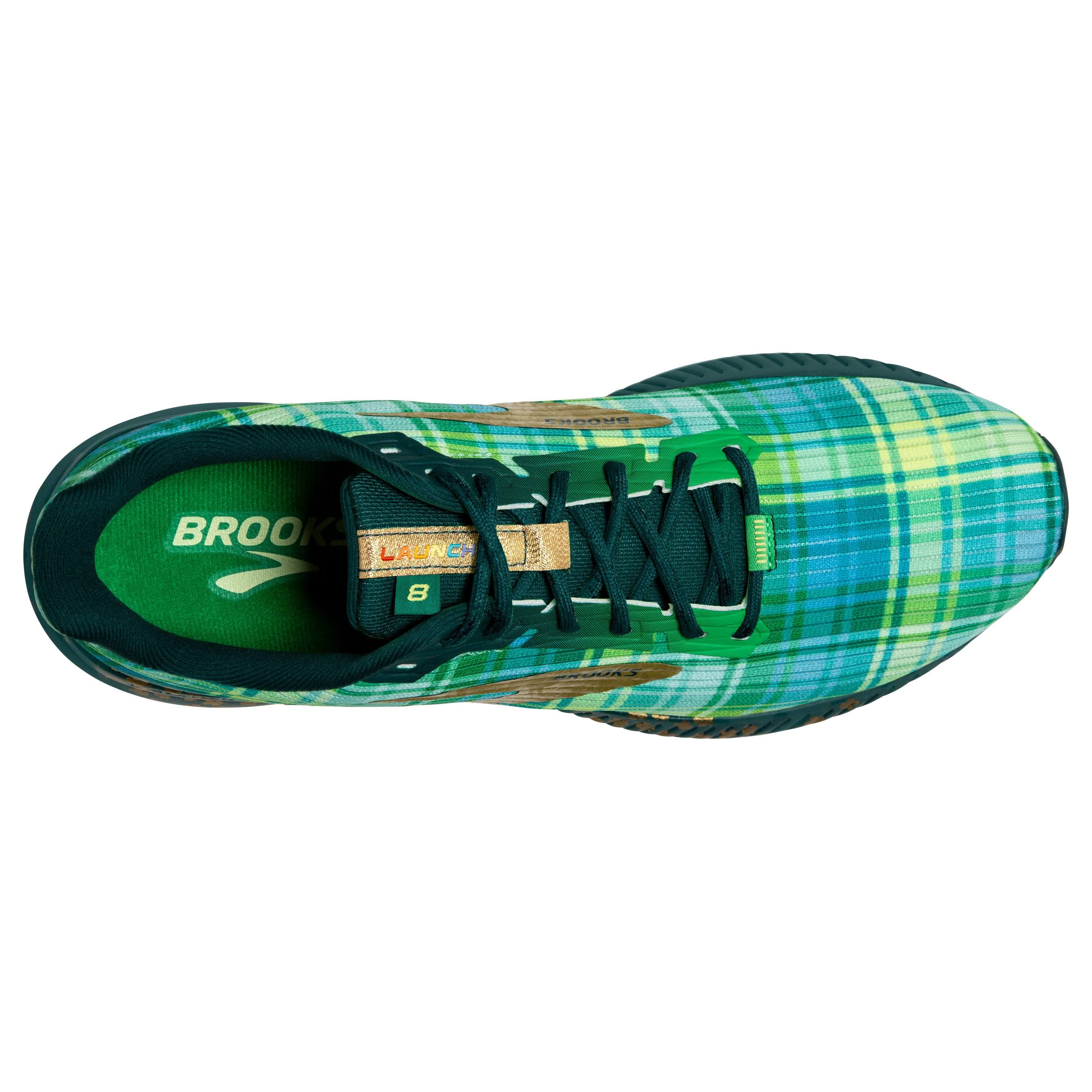 Brooks | Launch 8 | Women's Green/Gold / 8.5