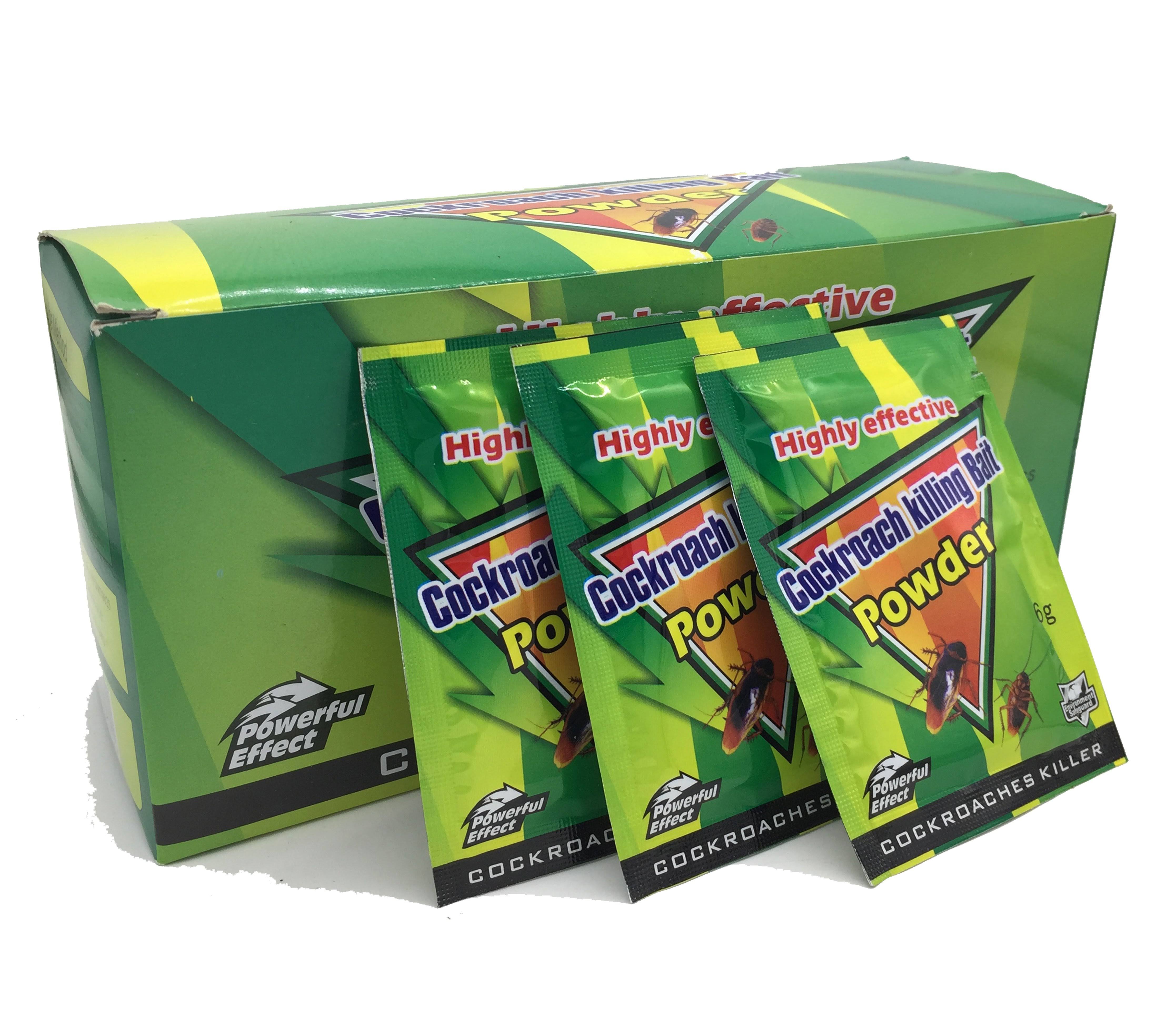 Highly Effective Cockroach Killing Bait Powder 50 Packs Roach Killer 50