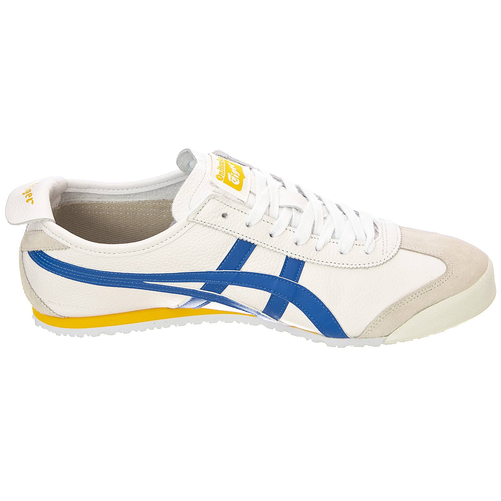 Onitsuka Tiger Mexico 66 in White Blue for Unisex