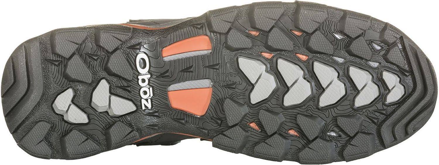 Oboz Cirque Low B-Dry Hiking Shoe Men's, Pewter/Burnt Orange / 10