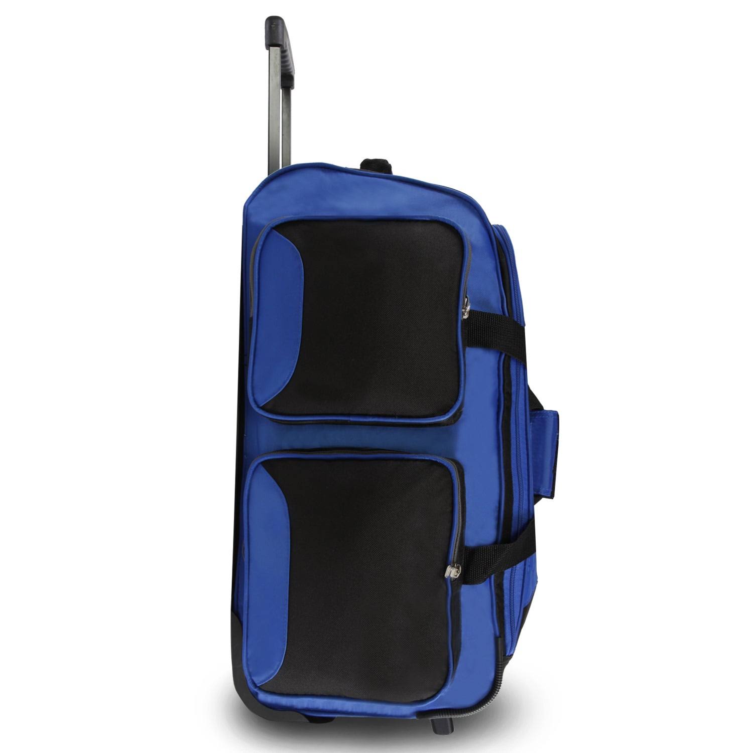 Fila 22-inch Lightweight Carry-On Rolling Duffel Bag - Lime