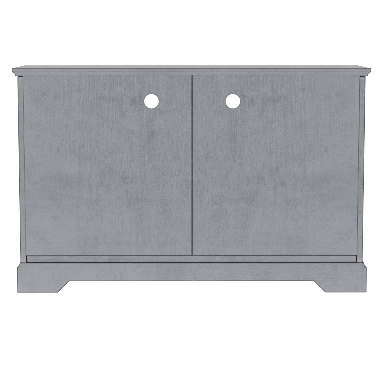 Middlebrook Designs 52-Inch Highboy TV Stand Console - Antique White