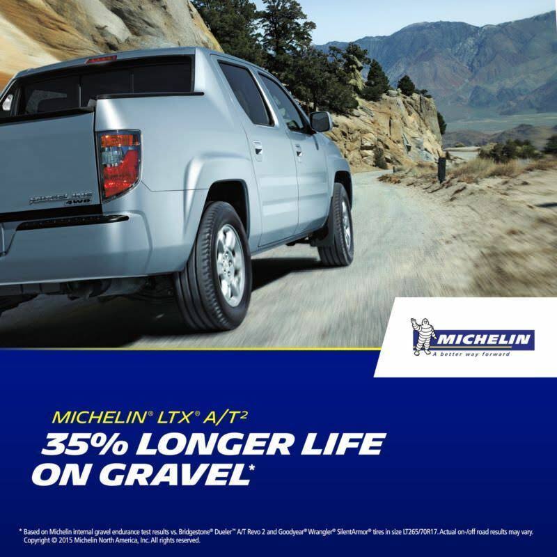 Michelin LTX A/T2 Tire (LT275/70R18 R)