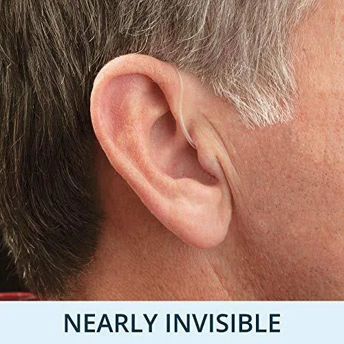 MDHearingAid Air (2): FDA Digital Hearing Aids, 24/7 Support, Try Risk-Free Now (Pair)