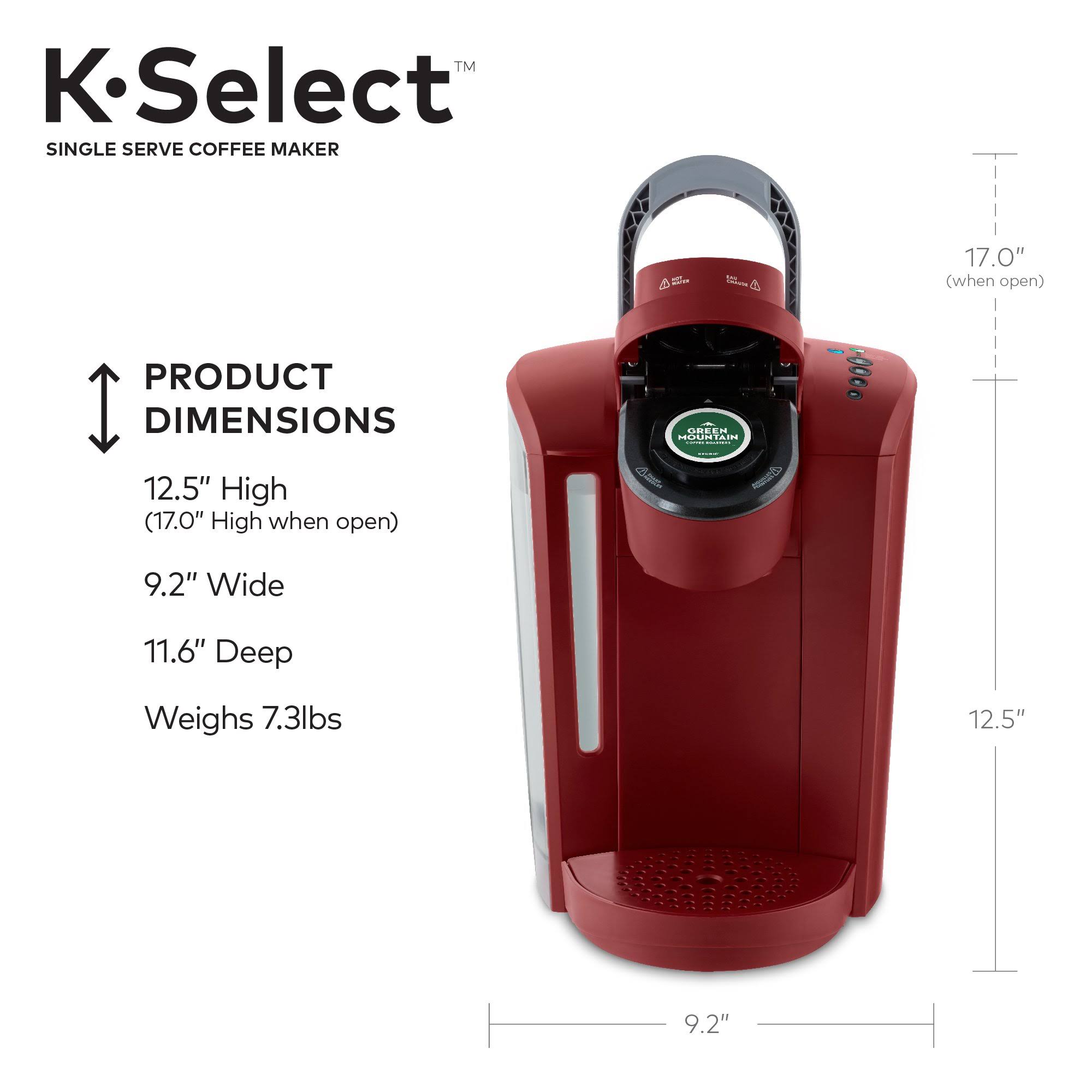 Keurig K-Select Coffee Maker, Classic Series