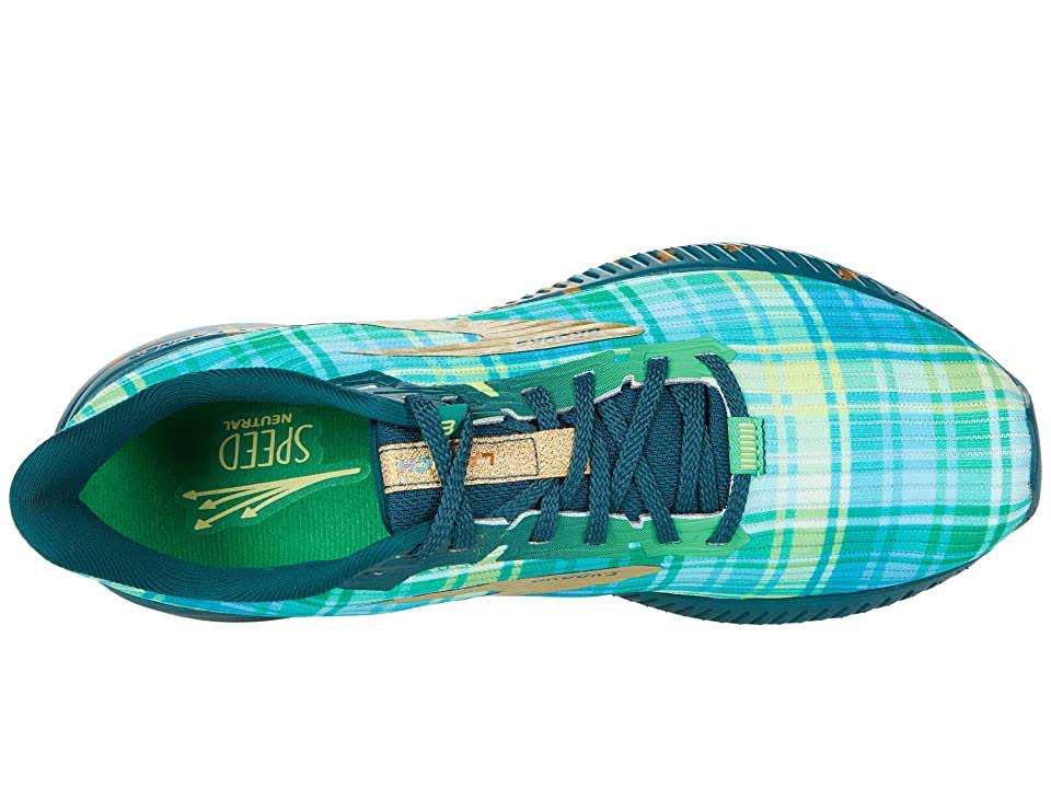 Brooks | Launch 8 | Women's Green/Gold / 8.5