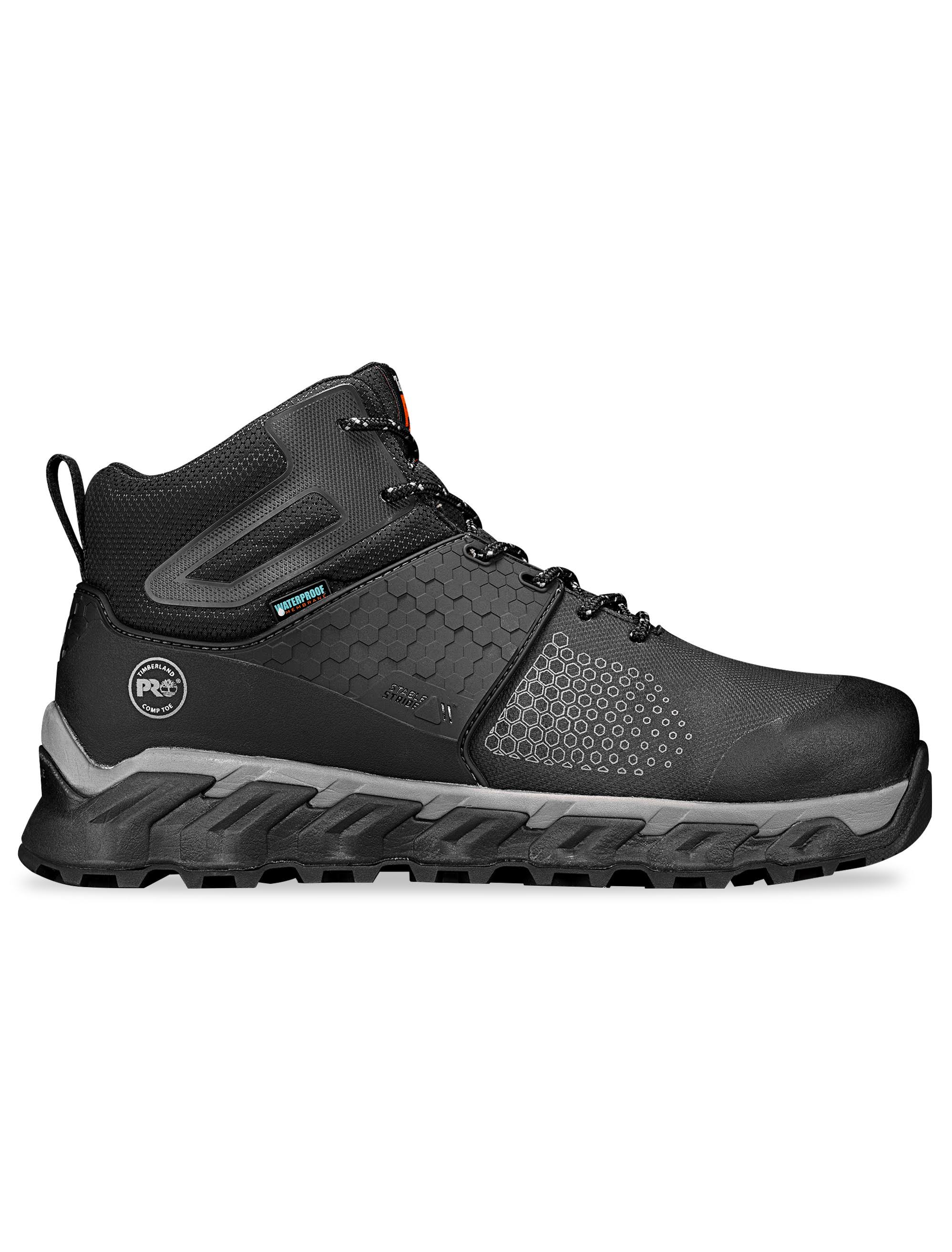 Timberland Pro Ridgework Composite Toe Waterproof Boots, Men's Black