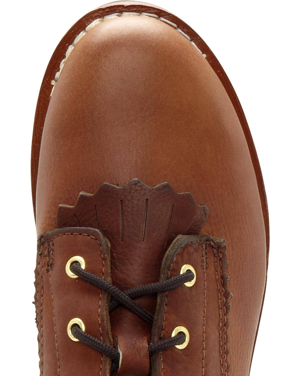 Georgia Boot Men's Farm and Ranch Lacer Work Boots, Brown