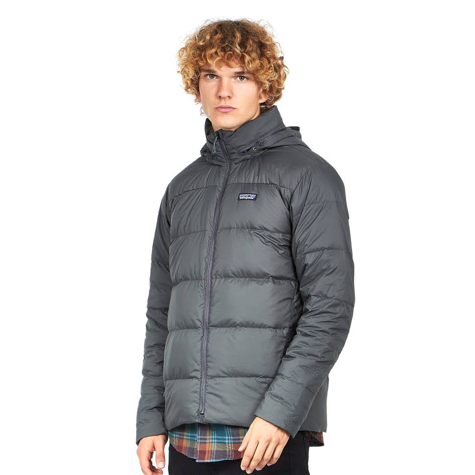 Patagonia Men&s Forge Grey Silent Down Jacket