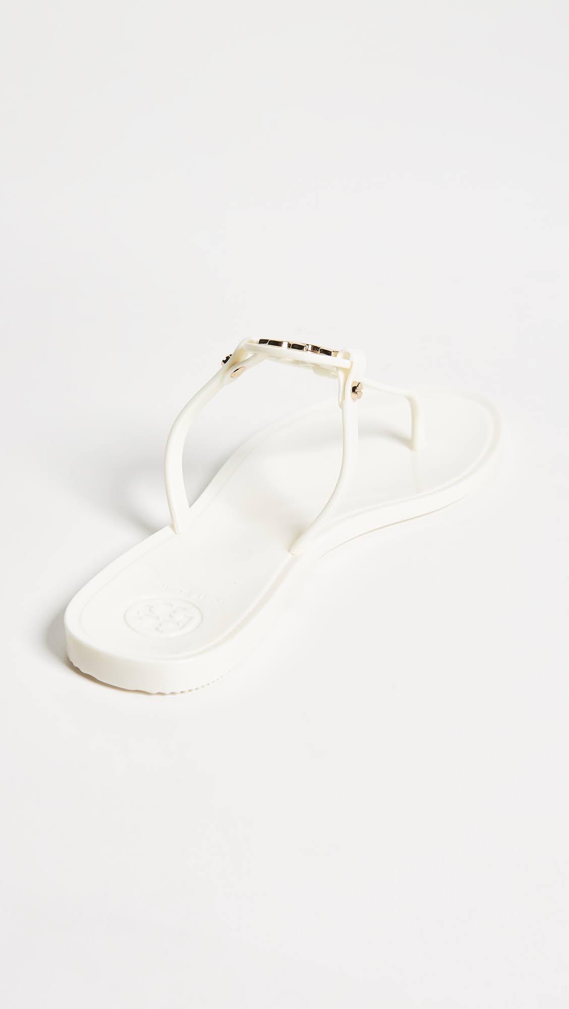Tory Burch Mini Miller Flat Thong (ivory) Women's Sandals