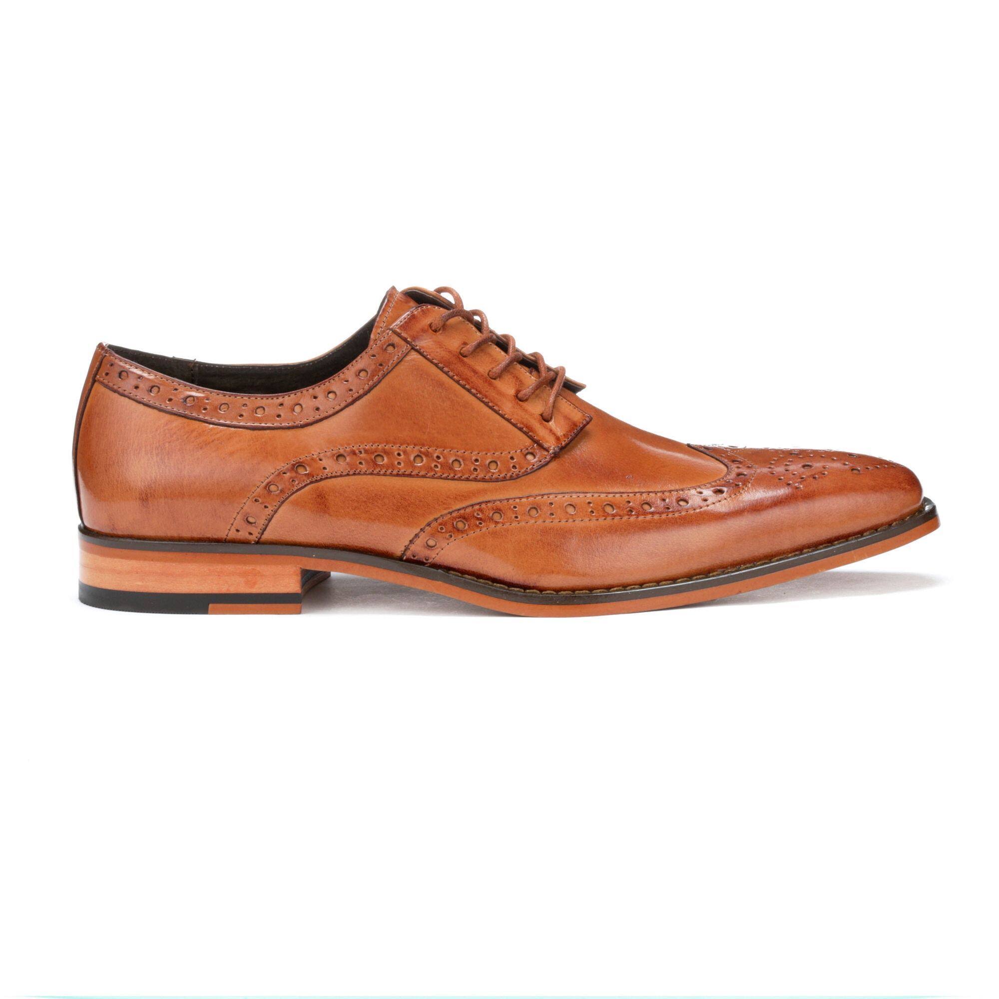 Stacy Adams Men's Tinsley Wingtip Oxford - Tan