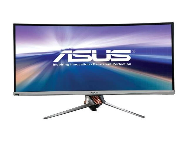 Asus ROG Swift - 34x22 IPS LED Curved QHD GSync Monitor - Plasma Copper