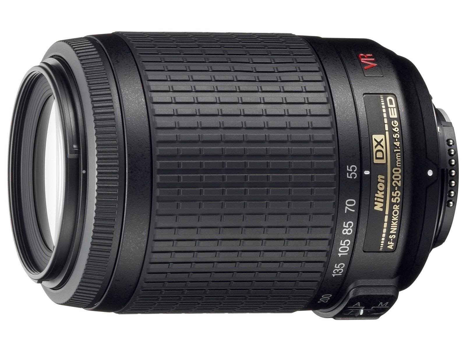 Nikon 55-200mm f/4-5.6G IF-ED AF-S DX VR Zoom-NIKKOR Lens 2166