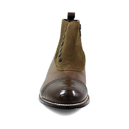 Stacy Adams Madison Spat Men's Boot, Brown