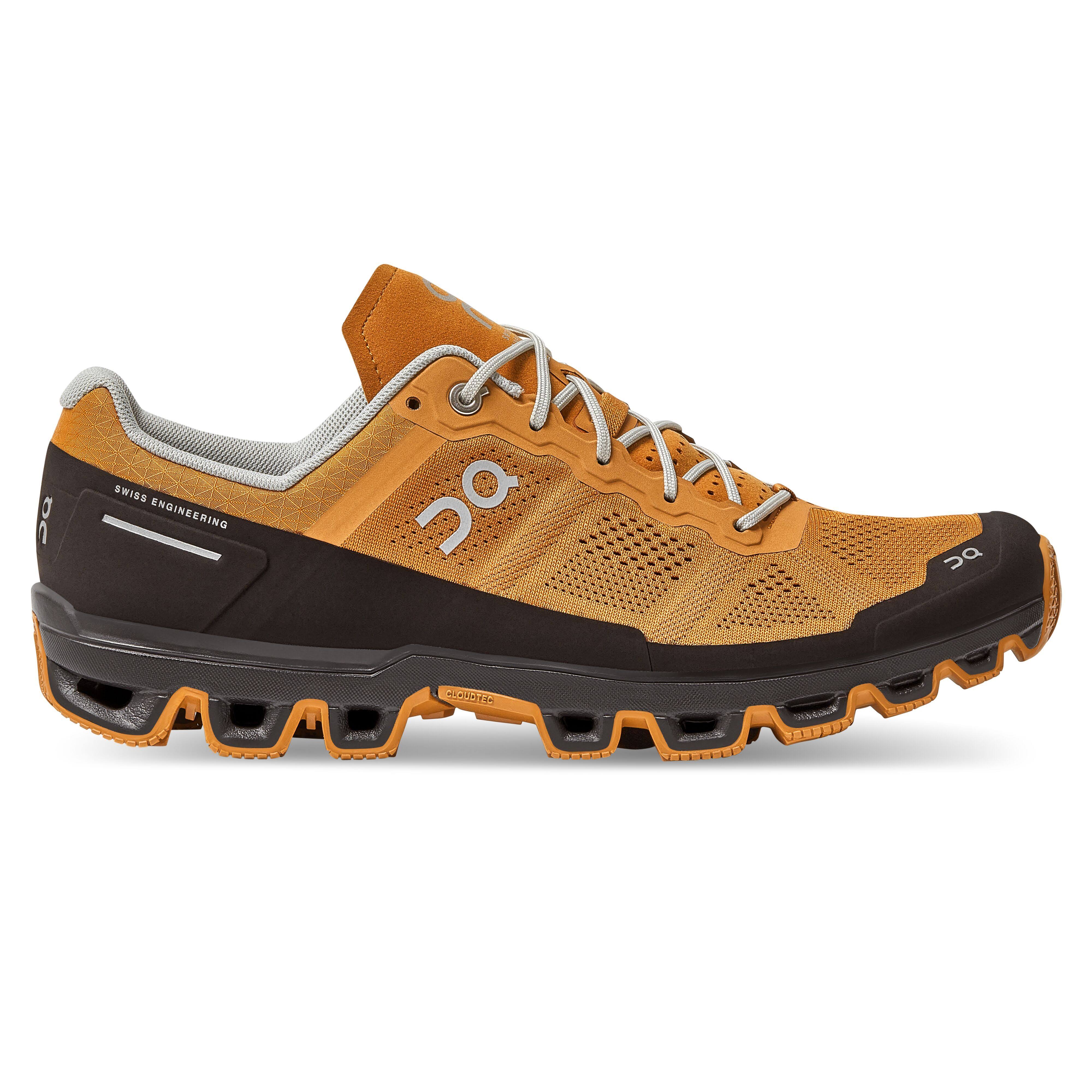 on Running Men & S Cloudventure - Pecan / Brown