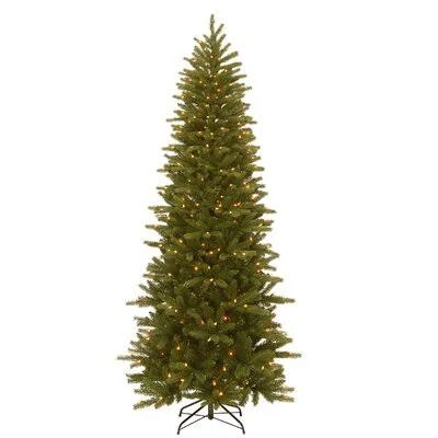 Grande Green Fir Artificial Christmas Tree with Clear Lights Latitude Run Size: 6.5&