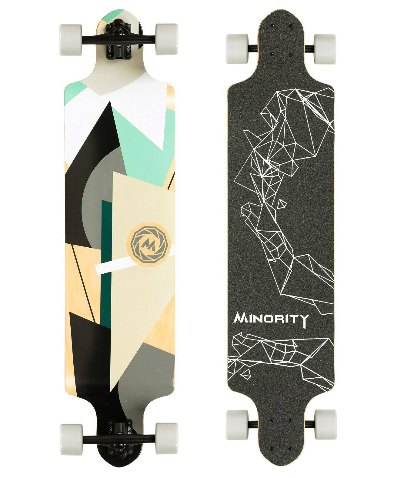 Minority Downhill Maple Longboard 40-Inch Drop Deck (Geometry)