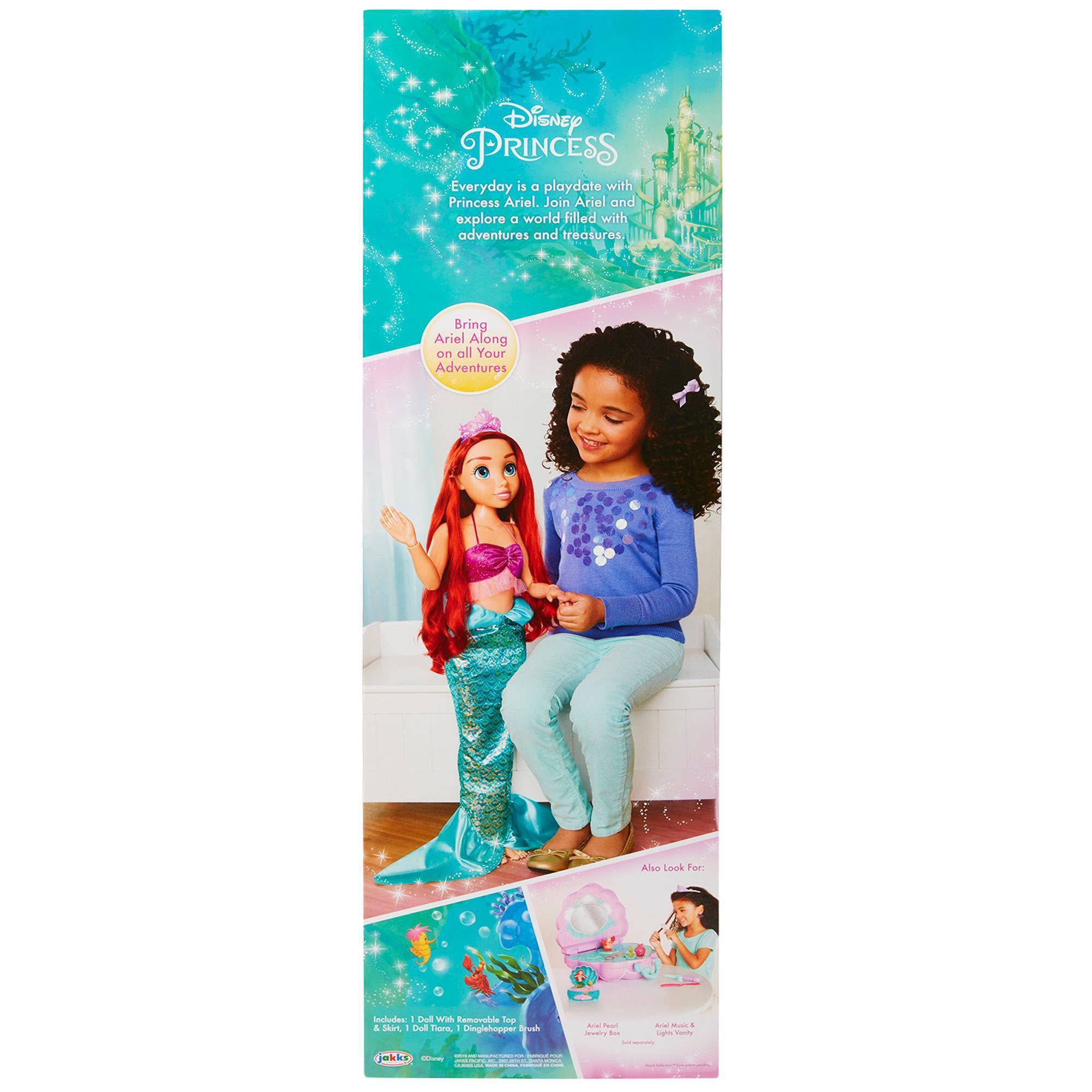 Disney Princess Little Mermaid Ariel 32-Inch Playdate Doll