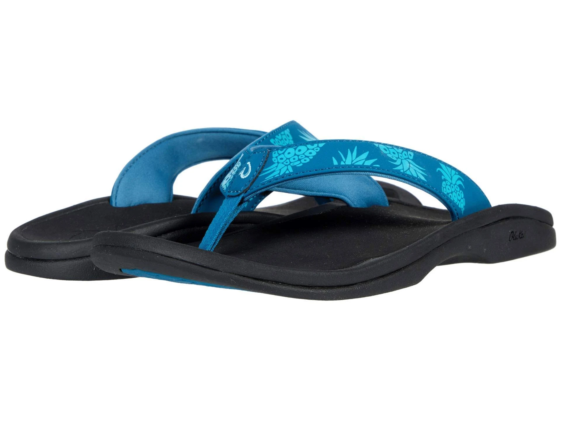 Olukai &Ohana Women&s Flip Flops Deep Water / Hua - 7