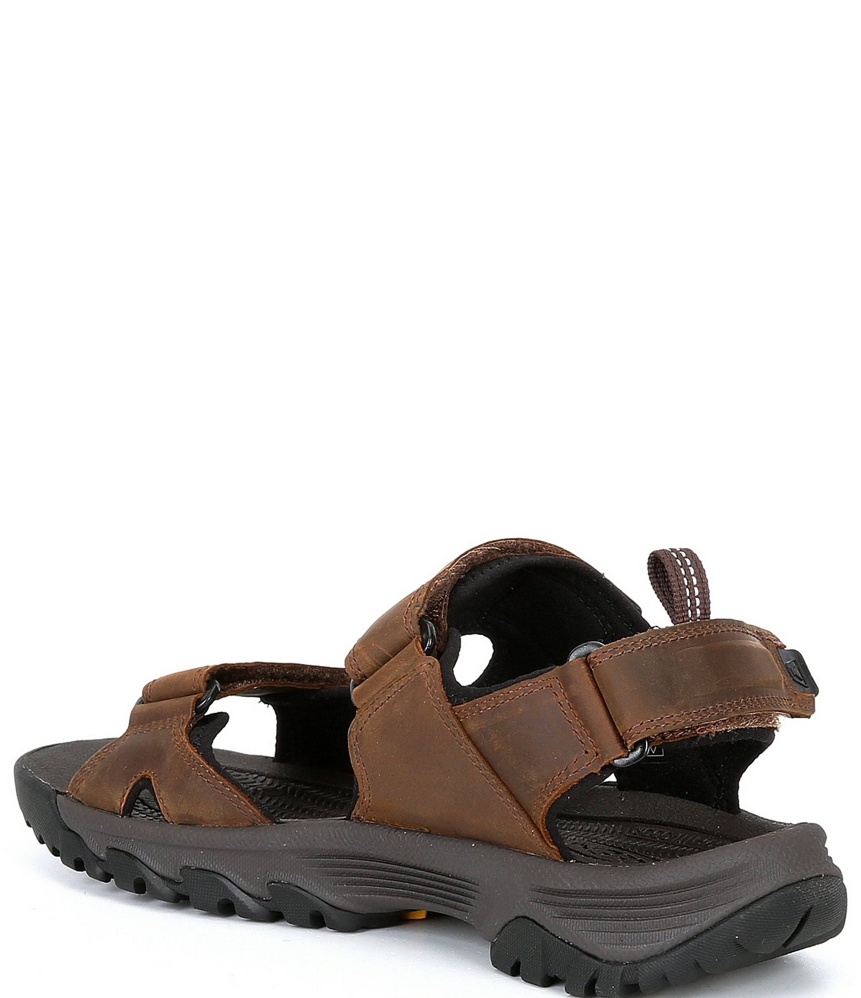 Keen Men's Targhee III Open Toe Sandal (9 Bison/Mulch)