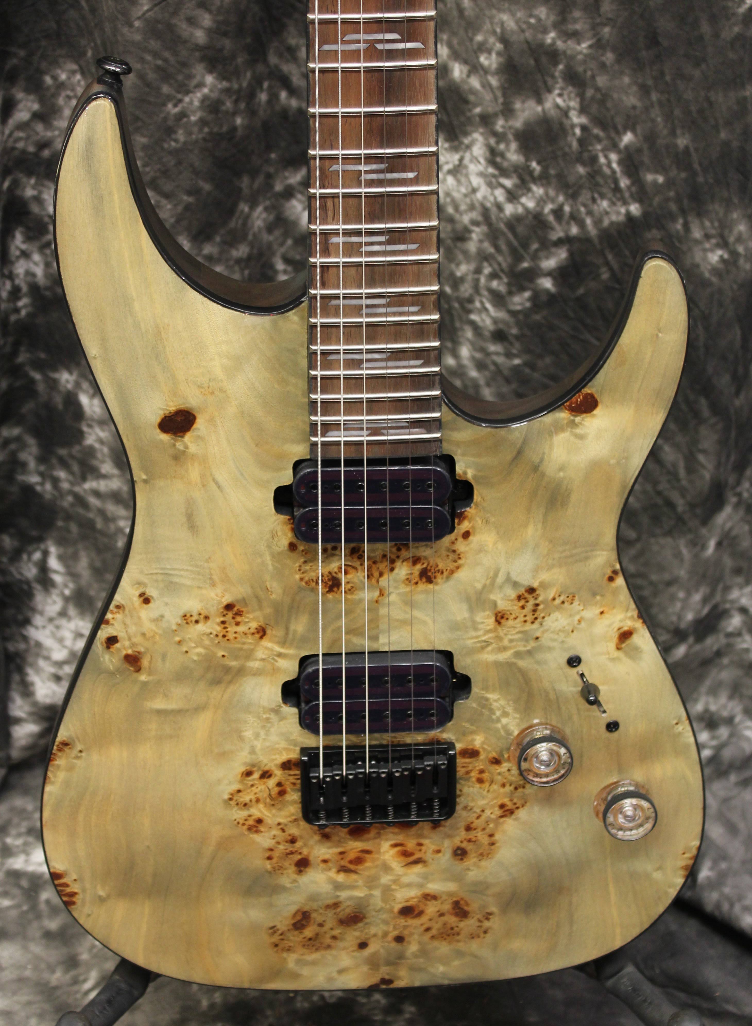 Schecter 2451 Omen Elite 6 Guitar, Rosewood Fretboard, Charcoal Finish