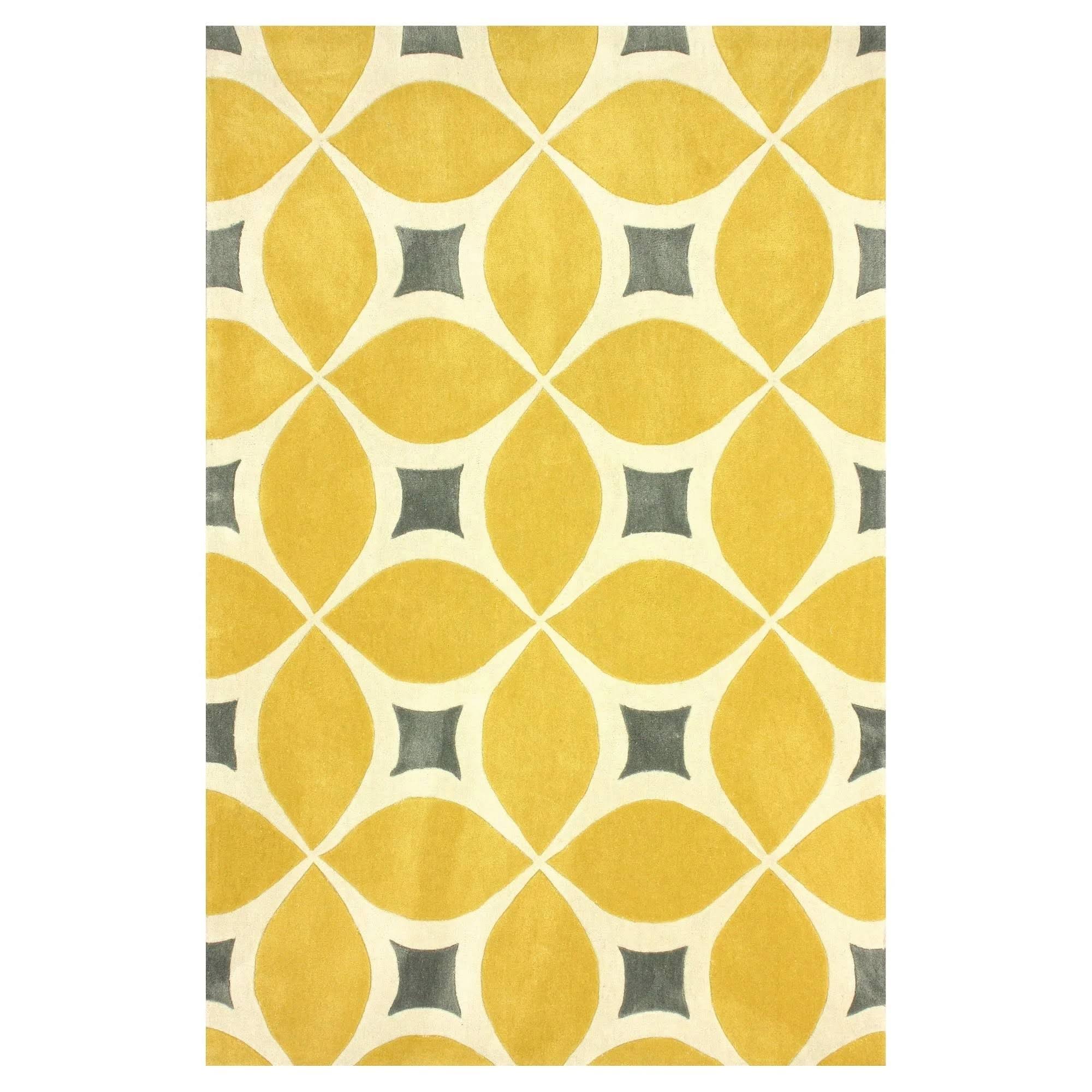 nuLOOM Hand Tufted Gabriela Area Rug Sunflower 5&x8&