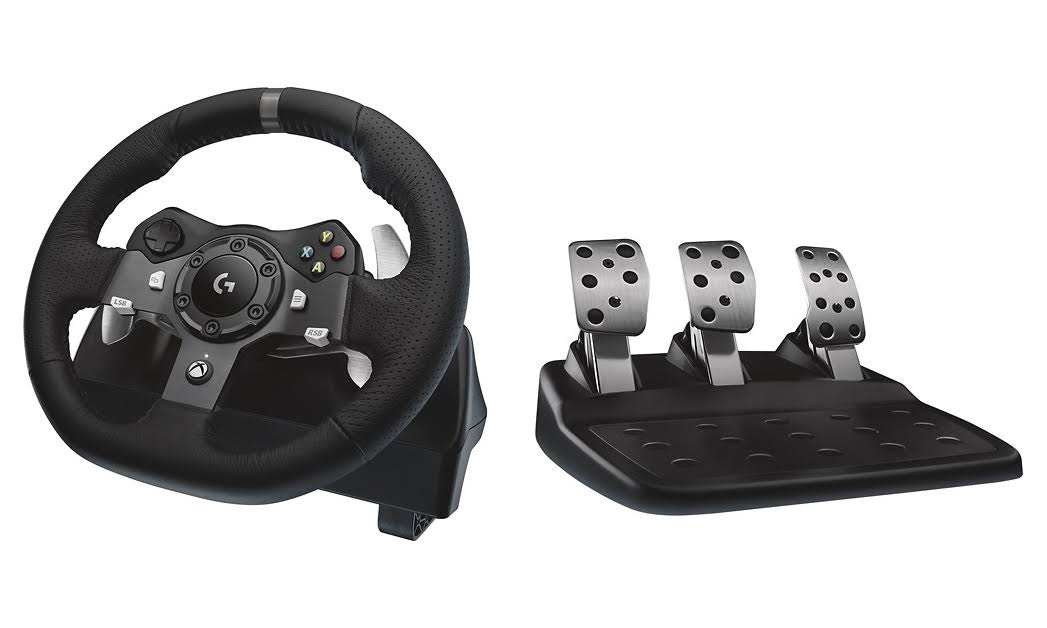 Logitech G920 Driving Force Racing Wheel for Xbox One and PC, Black
