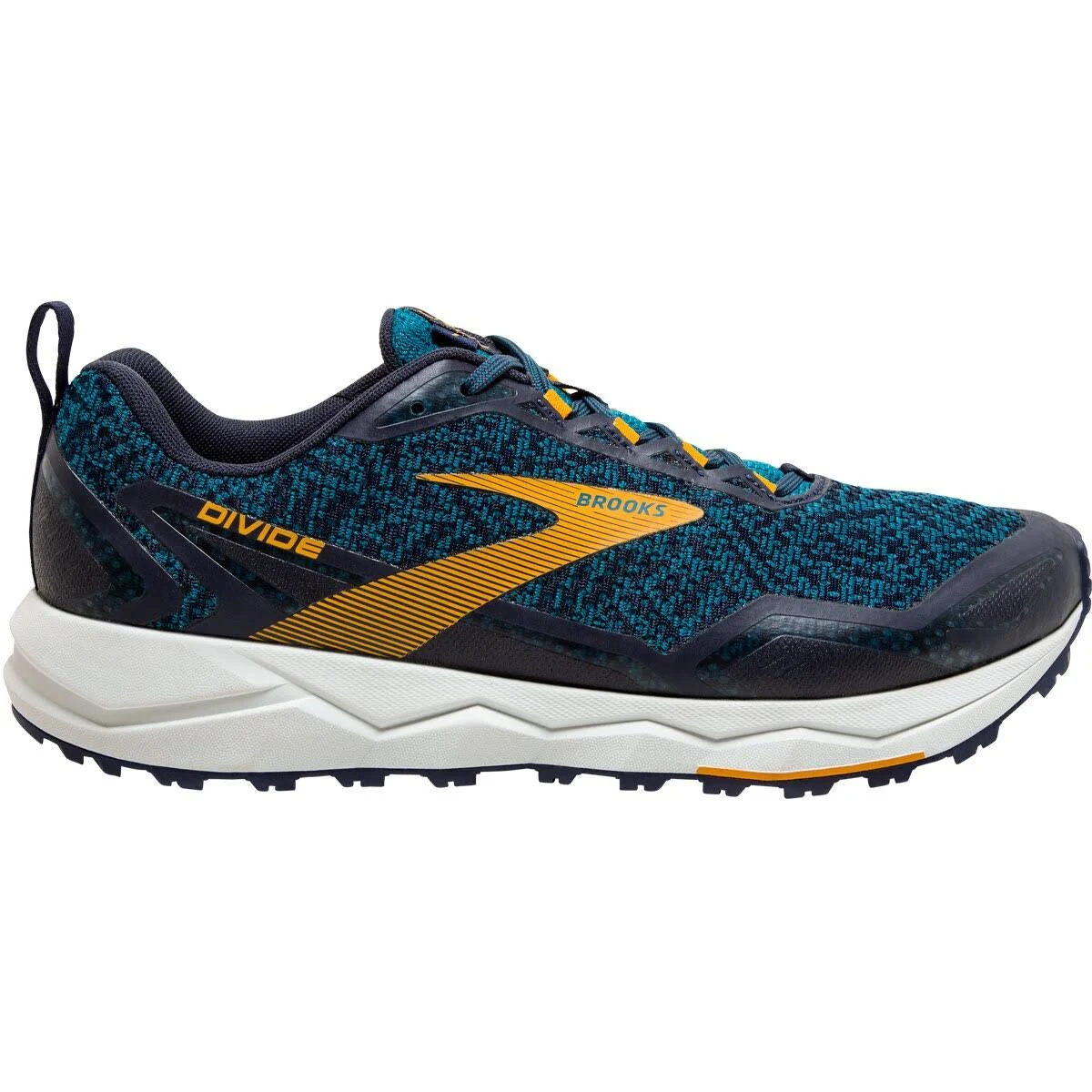 Brooks Divide 13 , Lagoon/Navy/Golden Rod (Men's)