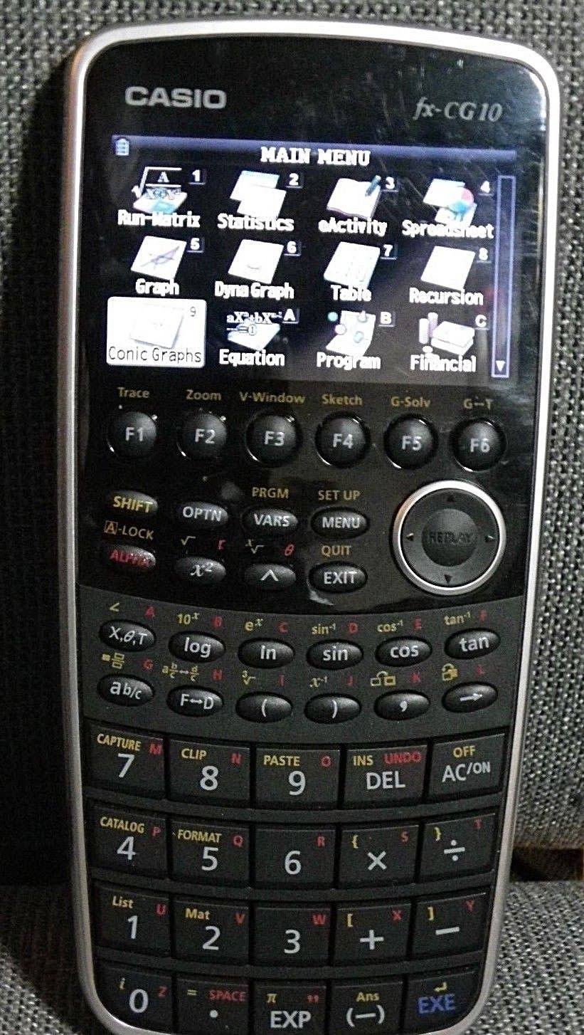 Casio Fx-cg10 Prizm Color Graphing Calculator (Black)