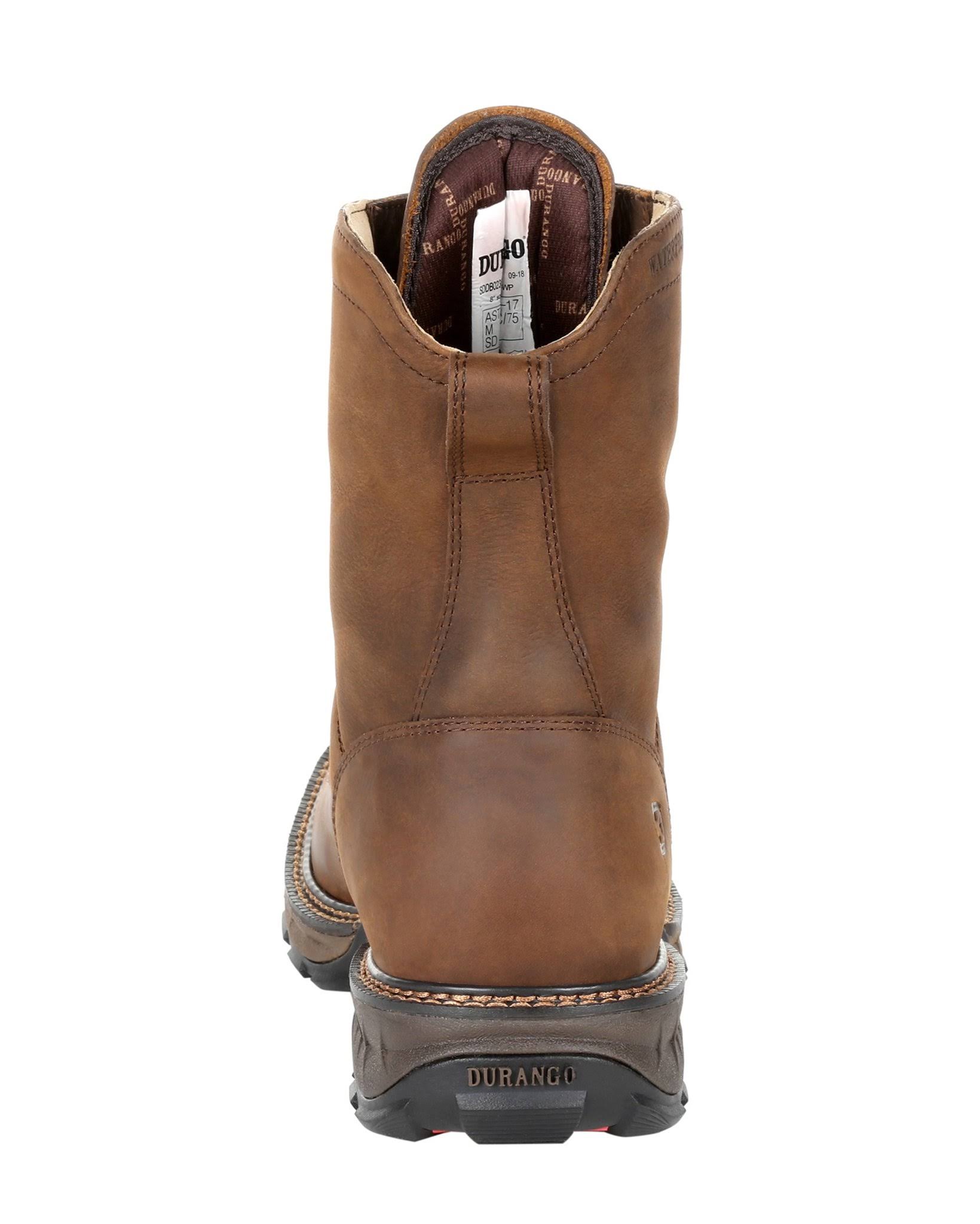 Durango Maverick XP Square Toe Waterproof Lacer Work Boot