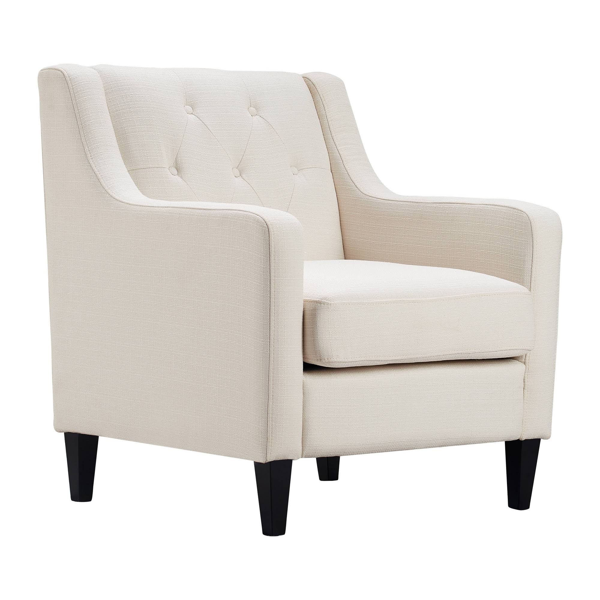 Serta Nina Tufted Accent Chair - Cream