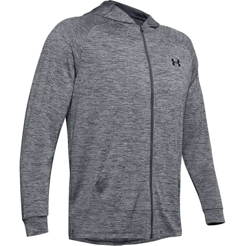 Under Armour Men's Tech 2.0 Full Zip Hoodie - Charcoal