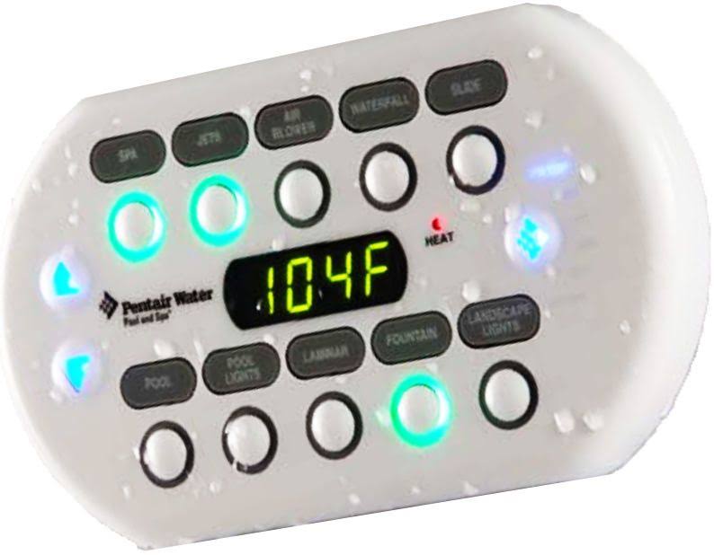 Pentair SpaCommand Spa-Side Remote 150 ft Cable White 521178