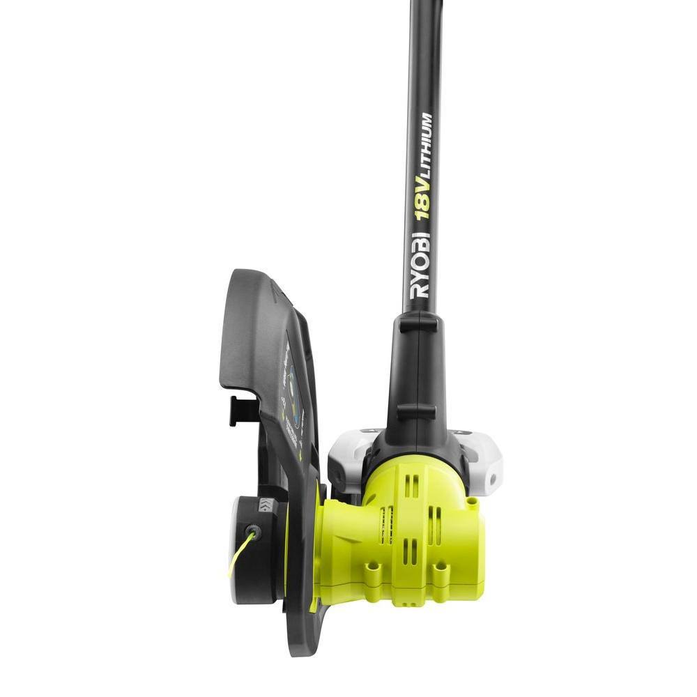 Ryobi One+ 18-Volt Cordless String Trimmer+Edger/Blower/Hedge Trimmer/Chainsaw Combo Kit (2) 4.0Ah Batteries/Chargers Included 3