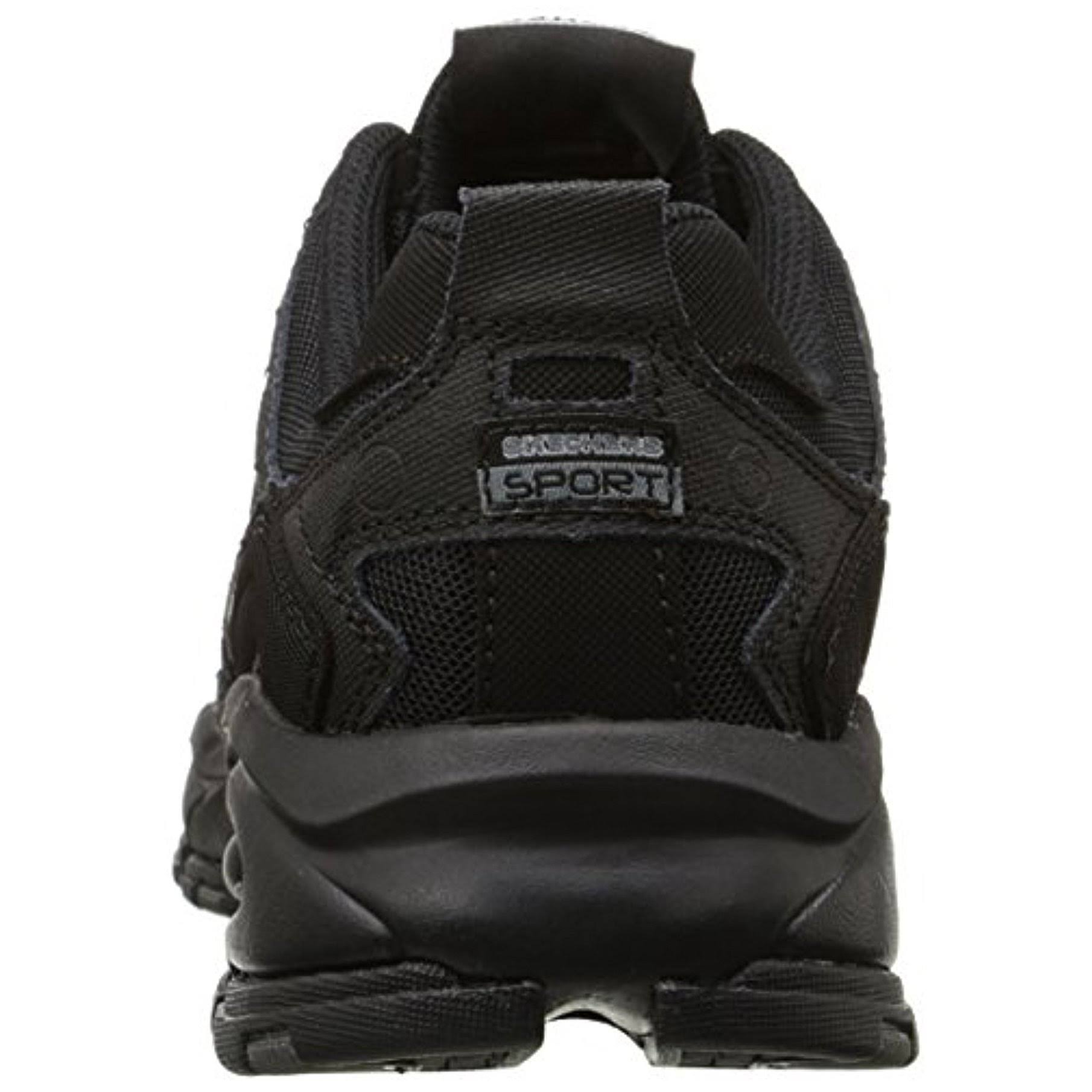 Skechers Men's Vigor 2.0 - Trait Sneakers, Black/Black, 8.5