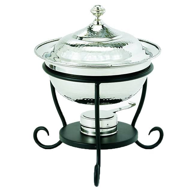 Old Dutch Round Stainless Steel 3 Qt. Chafing Dish