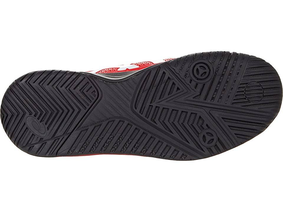 Asics Men's GEL-Resolution 8 Tennis Shoe (Electric Red/White)