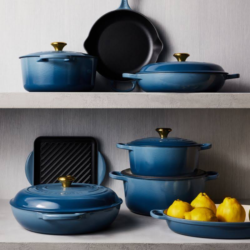 Le Creuset Signature 4.5-Qt. Chambray Dutch Oven | Crate u0026 Barrel