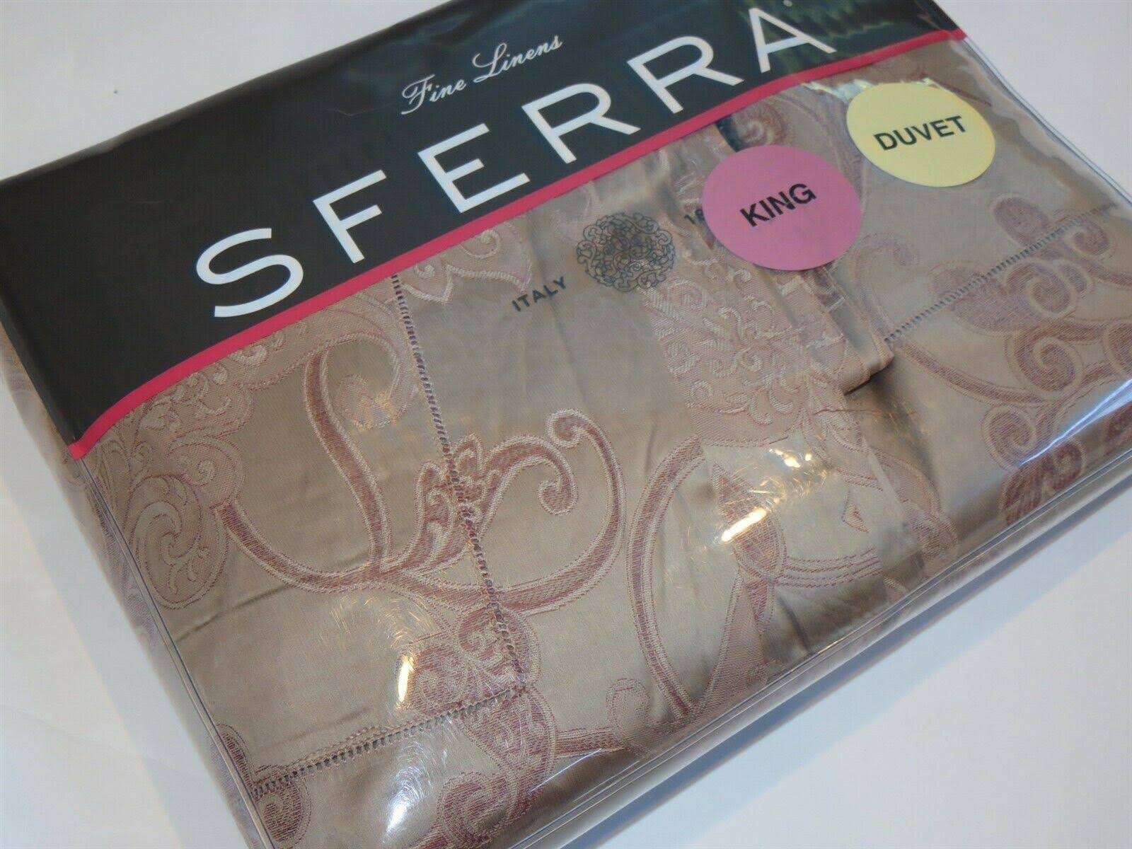 Sferra Bellanca King Duvet Cover 106x92 (Nougat)