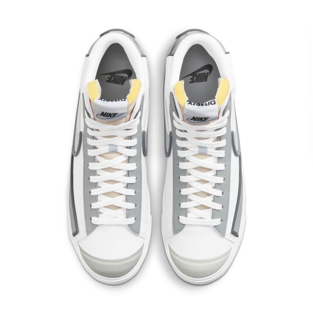 Nike Blazer Mid &77 Infinite White/Lt Smoke Grey-Iron Grey-GREY Fog