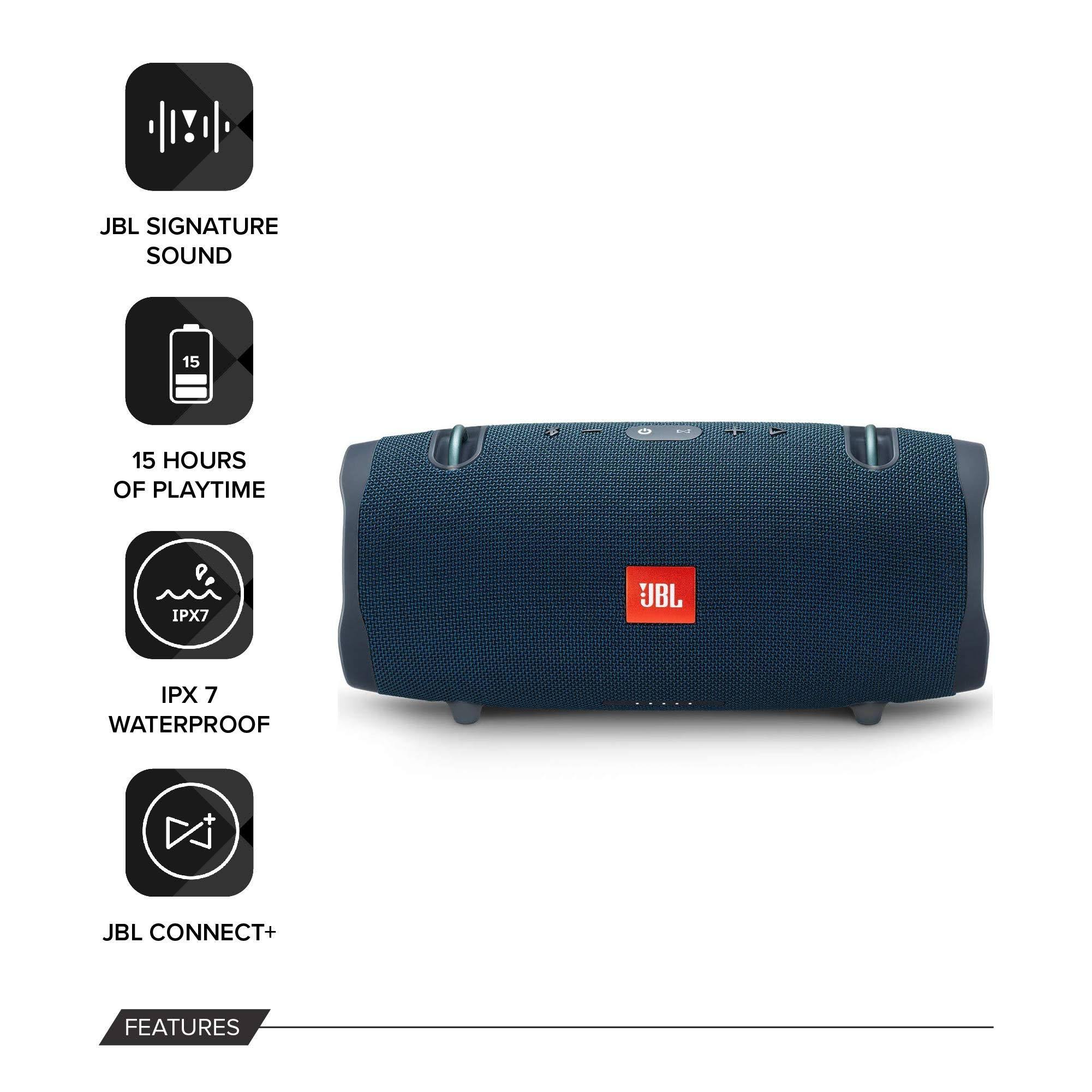 JBL - Xtreme 2 Portable Bluetooth Speaker - Blue