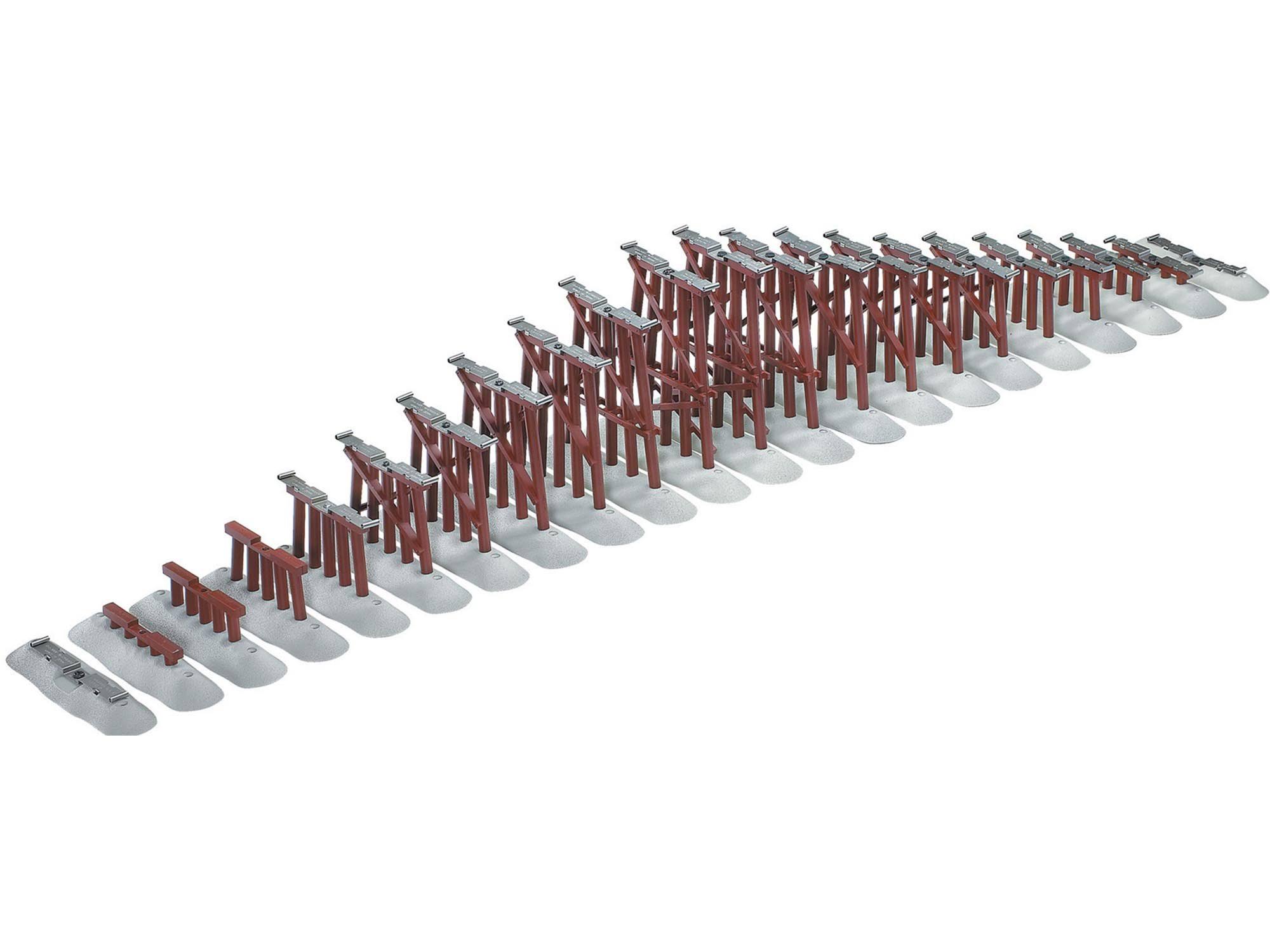 Lionel FasTrack Graduated Trestle Set O